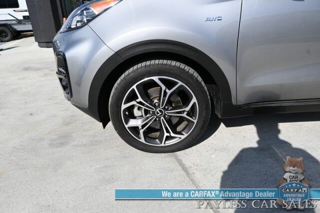 2020 Kia Sportage SX Turbo / AWD / Heated & Cooled Leather Seats / Heated Steering / NAV / Panoramic Sunroof / Adaptive Cruise / Blind Spot & Lane Alert / Apple CarPlay & Android Auto / Back Up Camera / Keyless Entry & Start / Tow Pkg Anchorage AK