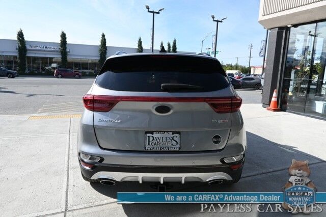 2020 Kia Sportage SX Turbo / AWD / Heated & Cooled Leather Seats / Heated Steering / NAV / Panoramic Sunroof / Adaptive Cruise / Blind Spot & Lane Alert / Apple CarPlay & Android Auto / Back Up Camera / Keyless Entry & Start / Tow Pkg Anchorage AK