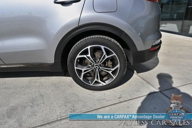 2020 Kia Sportage SX Turbo / AWD / Heated & Cooled Leather Seats / Heated Steering / NAV / Panoramic Sunroof / Adaptive Cruise / Blind Spot & Lane Alert / Apple CarPlay & Android Auto / Back Up Camera / Keyless Entry & Start / Tow Pkg Anchorage AK