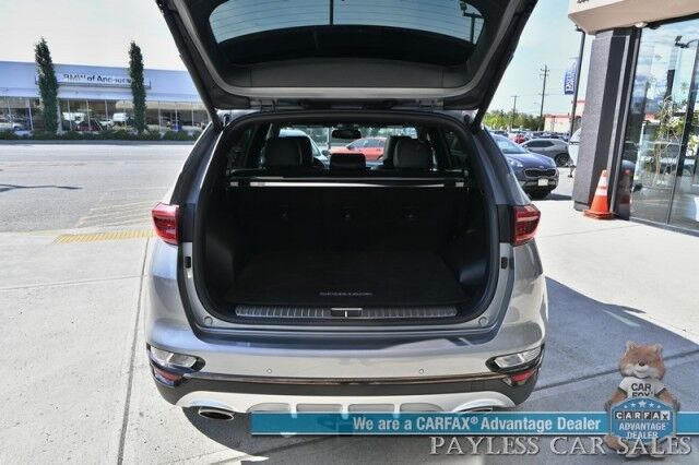 2020 Kia Sportage SX Turbo / AWD / Heated & Cooled Leather Seats / Heated Steering / NAV / Panoramic Sunroof / Adaptive Cruise / Blind Spot & Lane Alert / Apple CarPlay & Android Auto / Back Up Camera / Keyless Entry & Start / Tow Pkg Anchorage AK