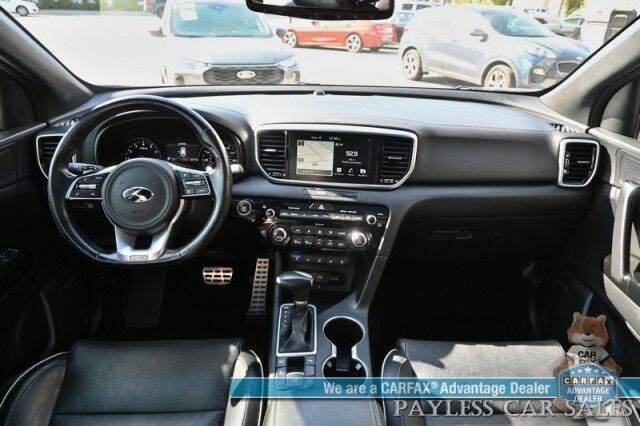 2020 Kia Sportage SX Turbo / AWD / Heated & Cooled Leather Seats / Heated Steering / NAV / Panoramic Sunroof / Adaptive Cruise / Blind Spot & Lane Alert / Apple CarPlay & Android Auto / Back Up Camera / Keyless Entry & Start / Tow Pkg Anchorage AK