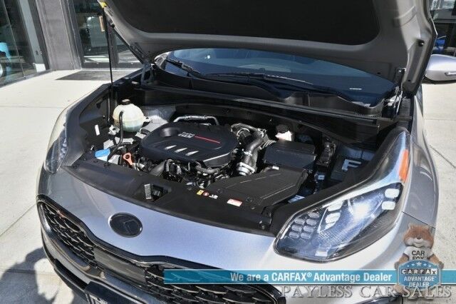 2020 Kia Sportage SX Turbo / AWD / Heated & Cooled Leather Seats / Heated Steering / NAV / Panoramic Sunroof / Adaptive Cruise / Blind Spot & Lane Alert / Apple CarPlay & Android Auto / Back Up Camera / Keyless Entry & Start / Tow Pkg Anchorage AK