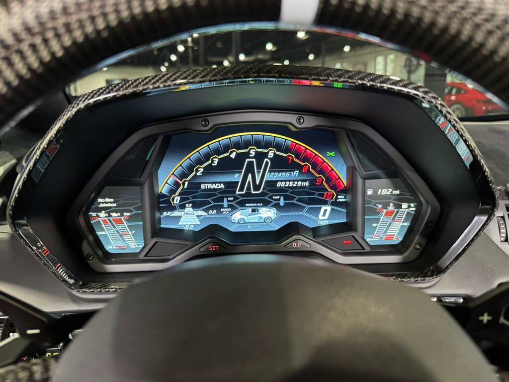 2020 Lamborghini Aventador SVJ Roadster Bianco Canopus paint, painted &quot;SVJ&quot;, Ad Personam interior, comfort seats AND MUCH MORE! Fort Lauderdale FL