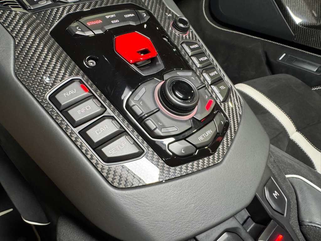 2020 Lamborghini Aventador SVJ Roadster Bianco Canopus paint, painted &quot;SVJ&quot;, Ad Personam interior, comfort seats AND MUCH MORE! Fort Lauderdale FL