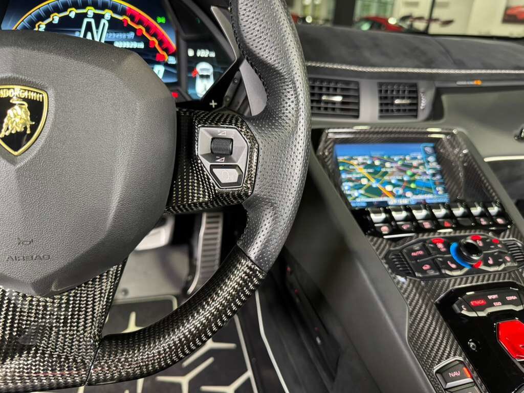 2020 Lamborghini Aventador SVJ Roadster Bianco Canopus paint, painted &quot;SVJ&quot;, Ad Personam interior, comfort seats AND MUCH MORE! Fort Lauderdale FL