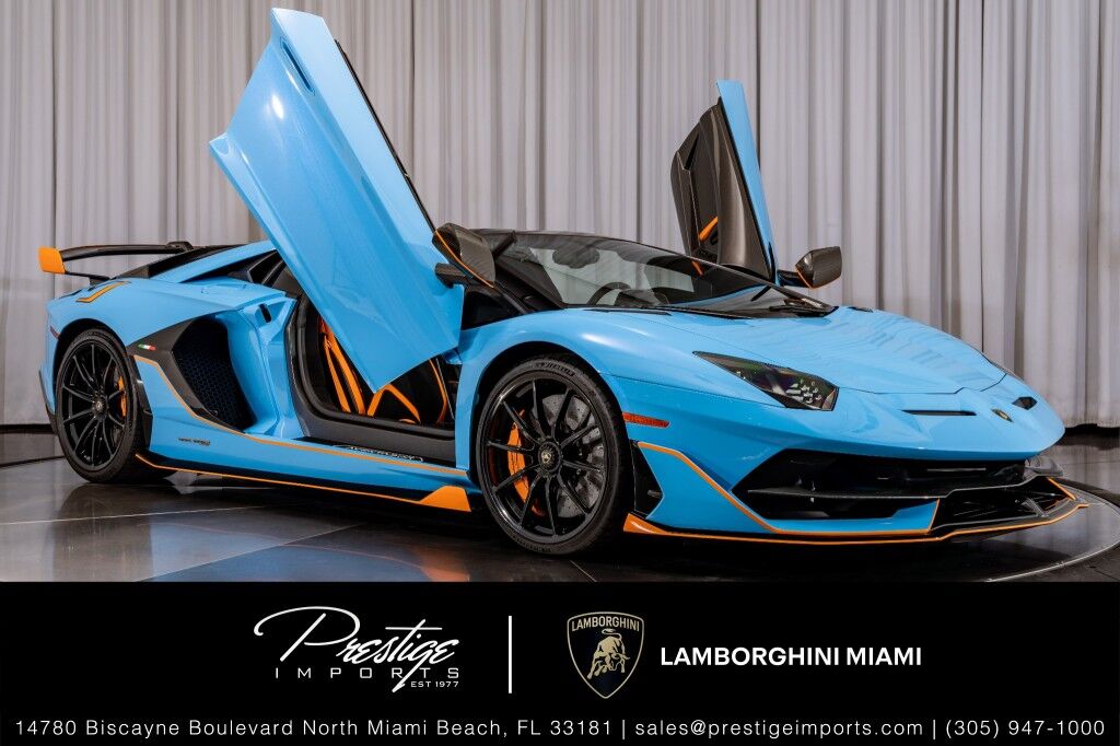 2020 Lamborghini Aventador SVJ Roadster North Miami Beach FL