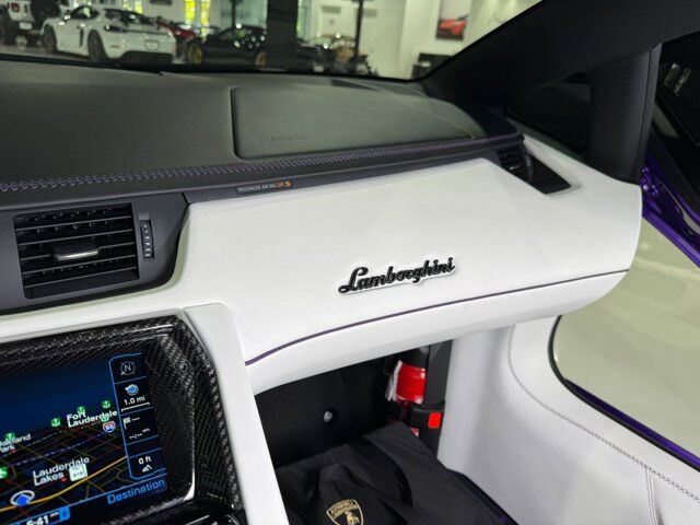 2020 Lamborghini Aventador SVJ Roadster Viola Parsifae paint, Ad Personam options, carbon galore AND MORE!! Fort Lauderdale FL