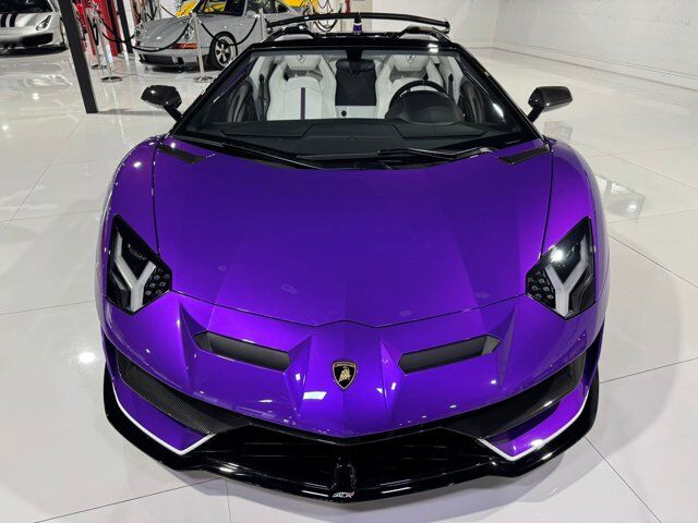 2020 Lamborghini Aventador SVJ Roadster Viola Parsifae paint, Ad Personam options, carbon galore AND MORE!! Fort Lauderdale FL