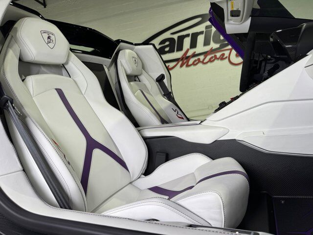 2020 Lamborghini Aventador SVJ Roadster Viola Parsifae paint, Ad Personam options, carbon galore AND MORE!! Fort Lauderdale FL