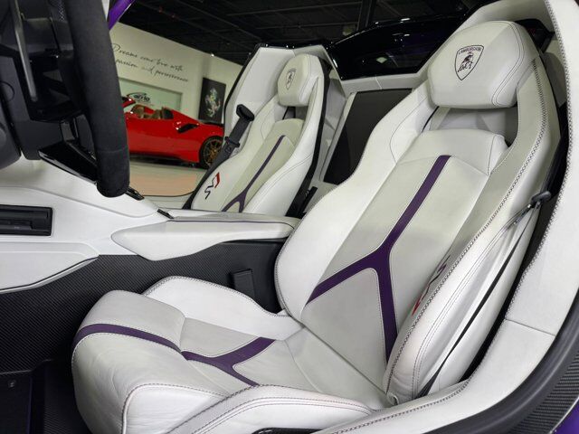 2020 Lamborghini Aventador SVJ Roadster Viola Parsifae paint, Ad Personam options, carbon galore AND MORE!! Fort Lauderdale FL