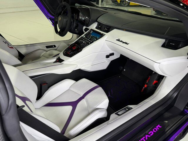 2020 Lamborghini Aventador SVJ Roadster Viola Parsifae paint, Ad Personam options, carbon galore AND MORE!! Fort Lauderdale FL