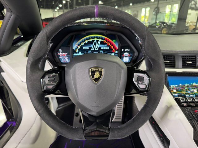 2020 Lamborghini Aventador SVJ Roadster Viola Parsifae paint, Ad Personam options, carbon galore AND MORE!! Fort Lauderdale FL