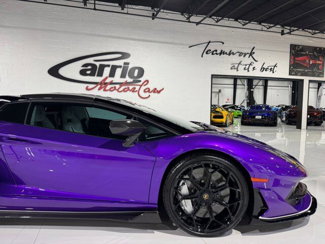 2020 Lamborghini Aventador SVJ Roadster Viola Parsifae paint, Ad Personam options, carbon galore AND MORE!! Fort Lauderdale FL