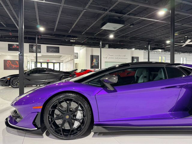 2020 Lamborghini Aventador SVJ Roadster Viola Parsifae paint, Ad Personam options, carbon galore AND MORE!! Fort Lauderdale FL