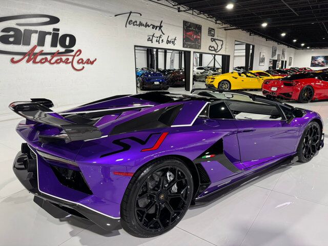 2020 Lamborghini Aventador SVJ Roadster Viola Parsifae paint, Ad Personam options, carbon galore AND MORE!! Fort Lauderdale FL