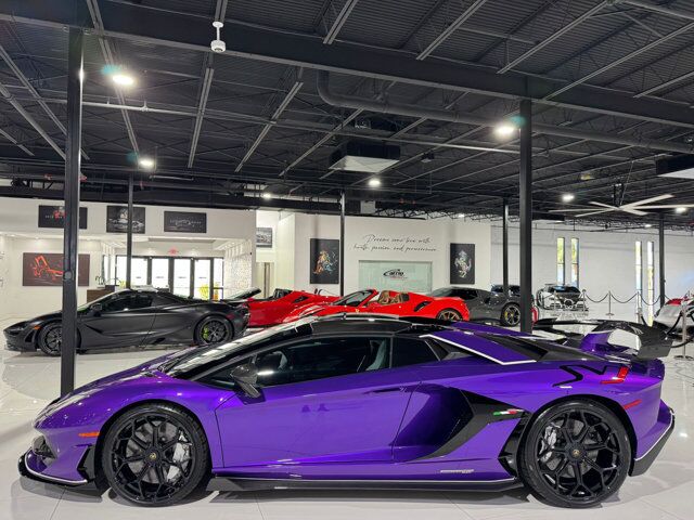 2020 Lamborghini Aventador SVJ Roadster Viola Parsifae paint, Ad Personam options, carbon galore AND MORE!! Fort Lauderdale FL