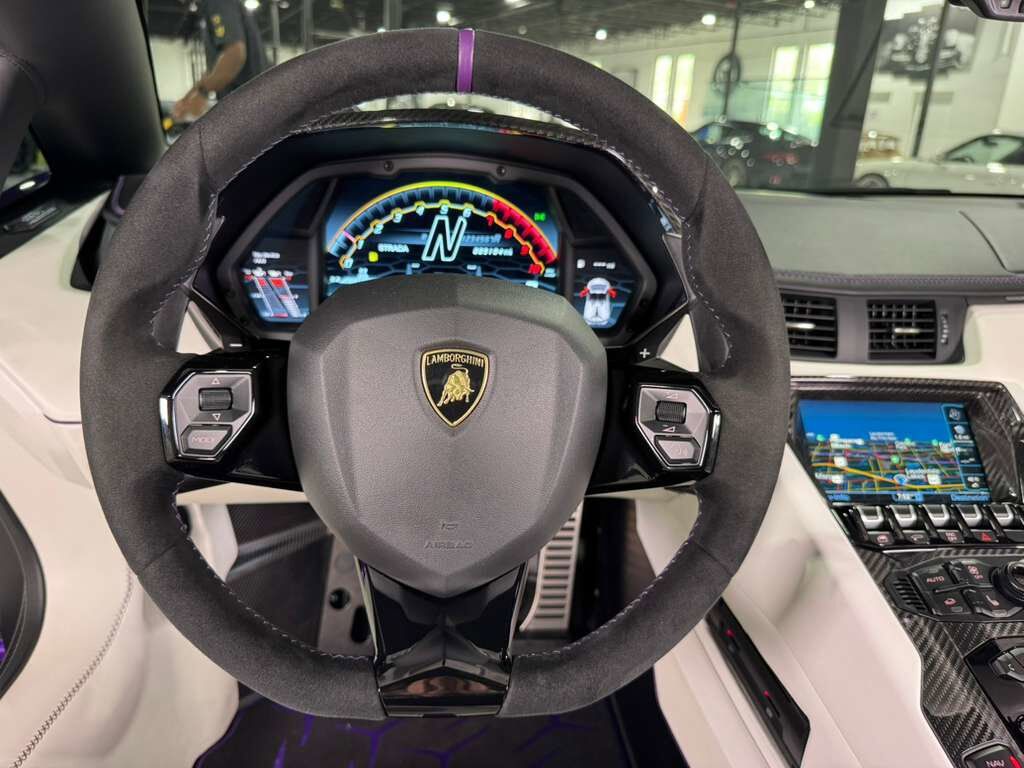 2020 Lamborghini Aventador SVJ Roadster Viola Pasifae paint, Ad Personam options, carbon galore AND MORE!! Fort Lauderdale FL