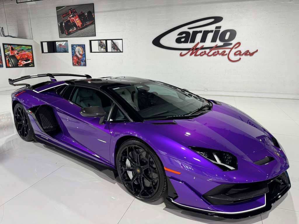 2020 Lamborghini Aventador SVJ Roadster Viola Pasifae paint, Ad Personam options, carbon galore AND MORE!! Fort Lauderdale FL