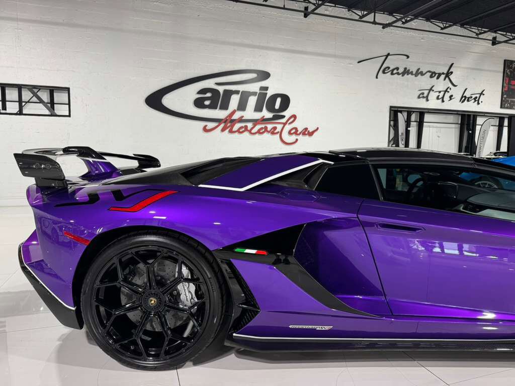 2020 Lamborghini Aventador SVJ Roadster Viola Pasifae paint, Ad Personam options, carbon galore AND MORE!! Fort Lauderdale FL