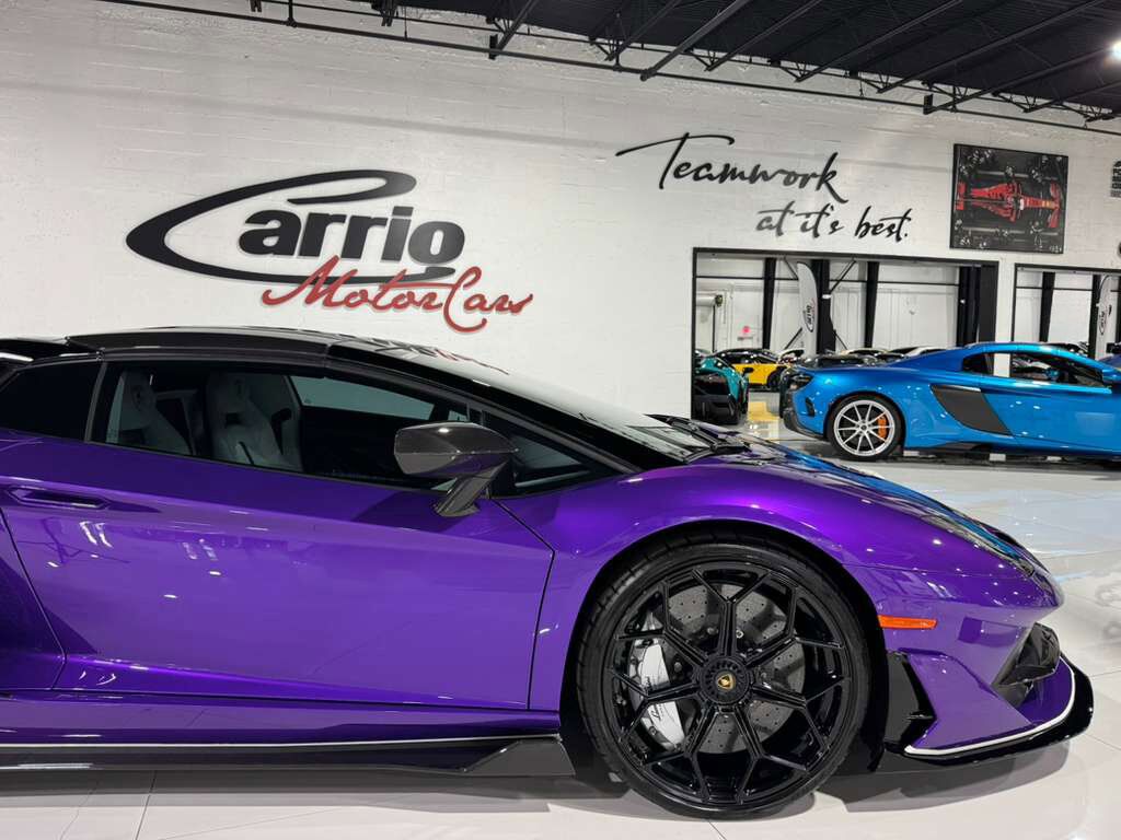 2020 Lamborghini Aventador SVJ Roadster Viola Pasifae paint, Ad Personam options, carbon galore AND MORE!! Fort Lauderdale FL