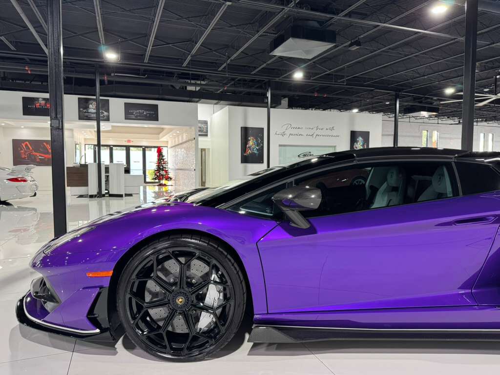 2020 Lamborghini Aventador SVJ Roadster Viola Pasifae paint, Ad Personam options, carbon galore AND MORE!! Fort Lauderdale FL