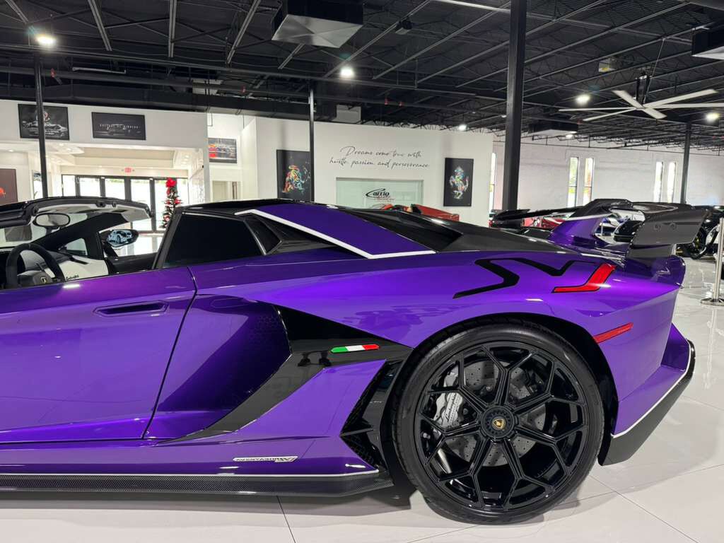 2020 Lamborghini Aventador SVJ Roadster Viola Pasifae paint, Ad Personam options, carbon galore AND MORE!! Fort Lauderdale FL