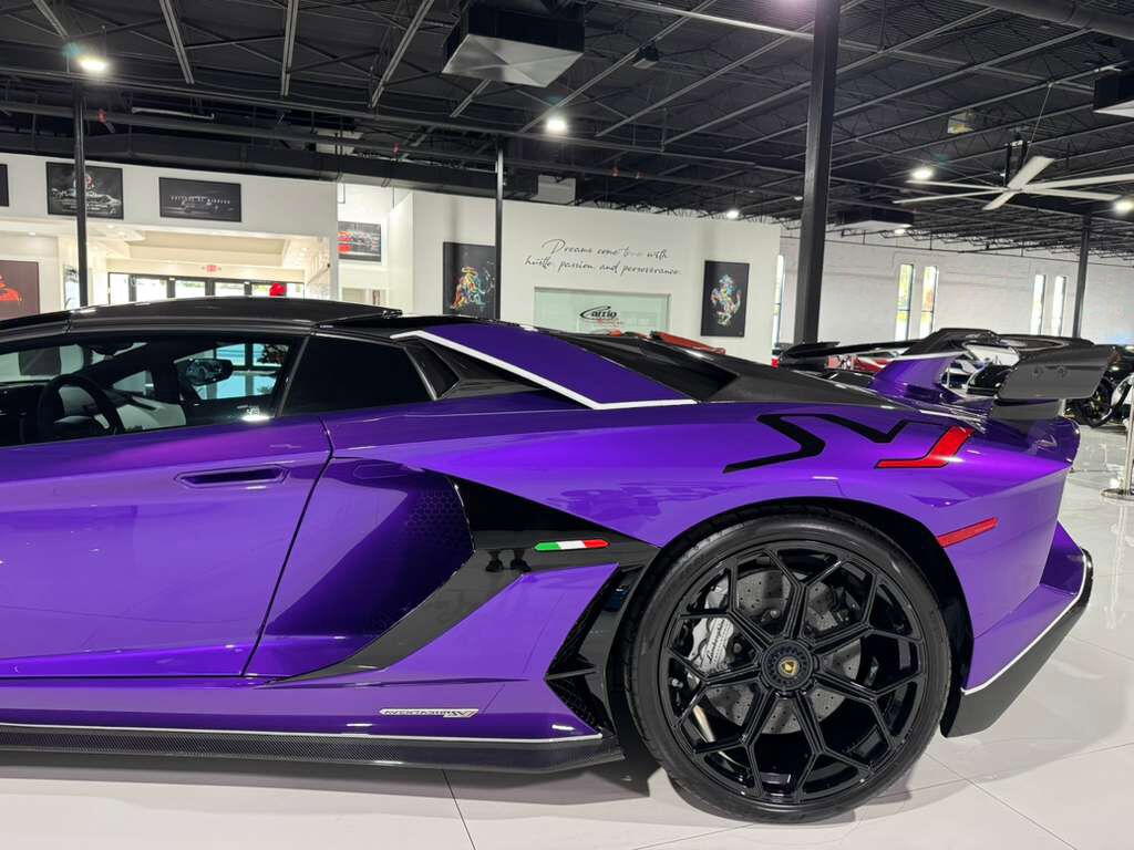 2020 Lamborghini Aventador SVJ Roadster Viola Pasifae paint, Ad Personam options, carbon galore AND MORE!! Fort Lauderdale FL