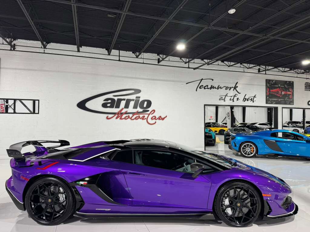 2020 Lamborghini Aventador SVJ Roadster Viola Pasifae paint, Ad Personam options, carbon galore AND MORE!! Fort Lauderdale FL
