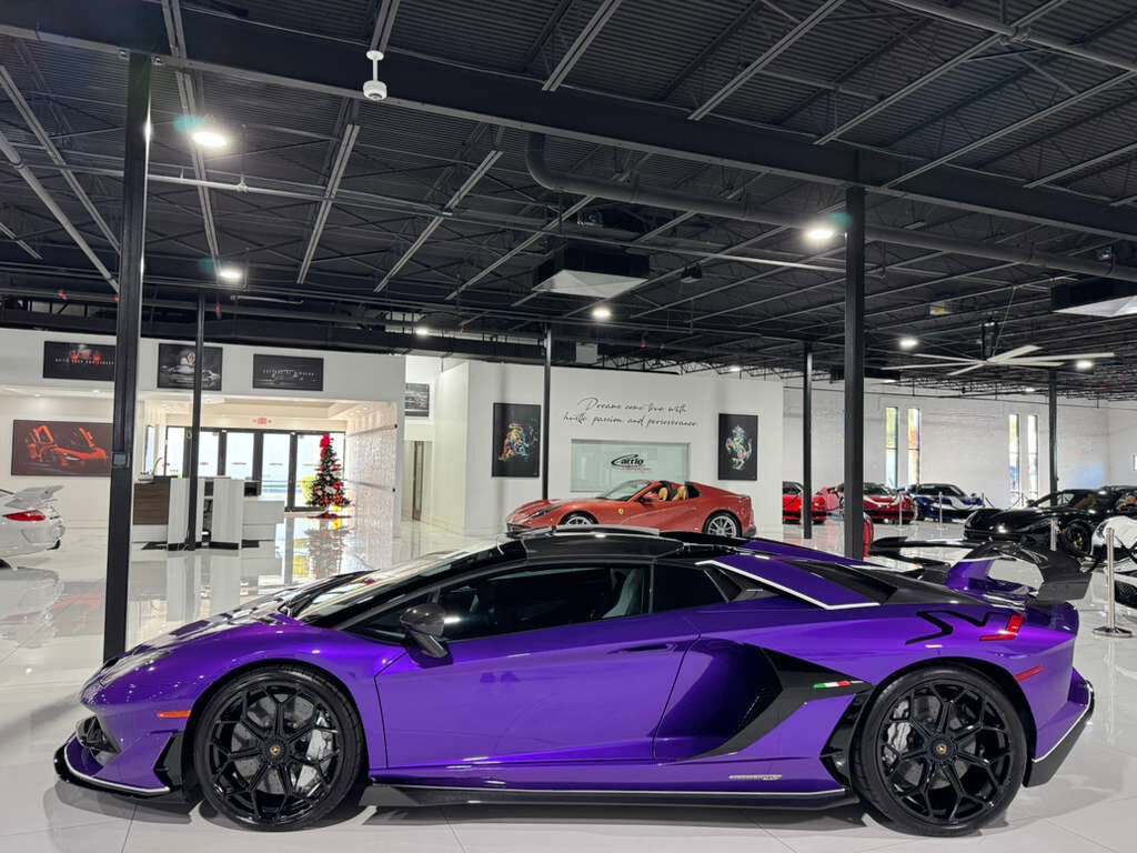 2020 Lamborghini Aventador SVJ Roadster Viola Pasifae paint, Ad Personam options, carbon galore AND MORE!! Fort Lauderdale FL