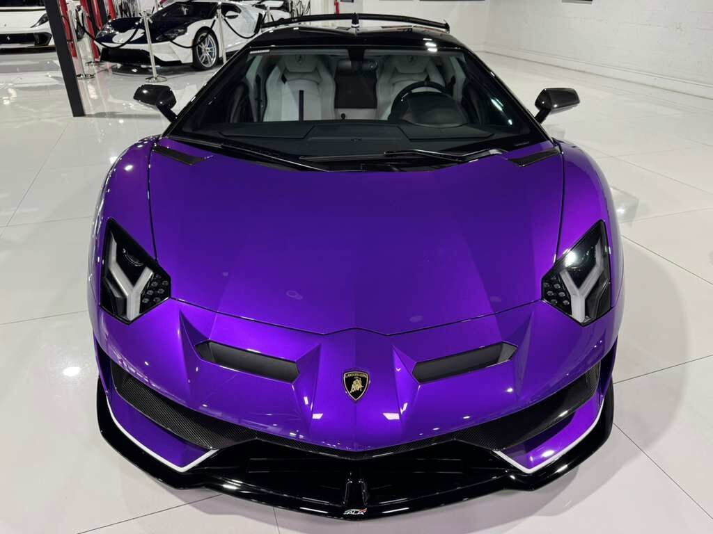 2020 Lamborghini Aventador SVJ Roadster Viola Pasifae paint, Ad Personam options, carbon galore AND MORE!! Fort Lauderdale FL