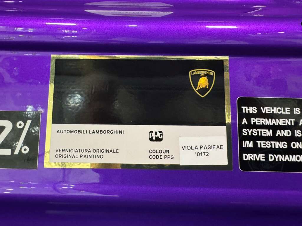 2020 Lamborghini Aventador SVJ Roadster Viola Pasifae paint, Ad Personam options, carbon galore AND MORE!! Fort Lauderdale FL