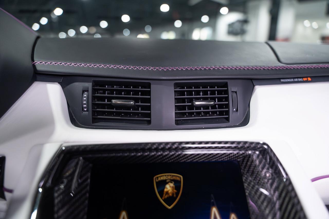 2020 Lamborghini Aventador SVJ Roadster Viola SE30 paint,painted "SVJ",Ad Personam interior,Sensonum audio,carbon galore & MORE Fort Lauderdale FL