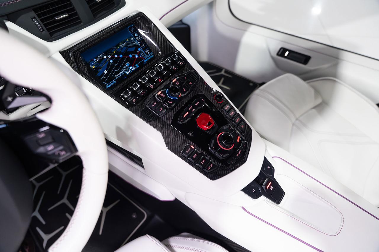 2020 Lamborghini Aventador SVJ Roadster Viola SE30 paint,painted "SVJ",Ad Personam interior,Sensonum audio,carbon galore & MORE Fort Lauderdale FL