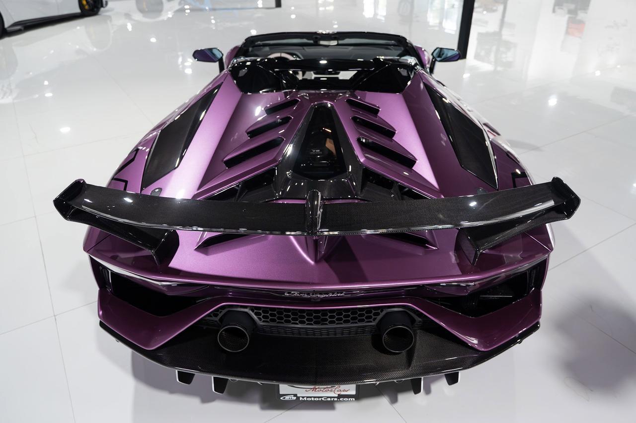2020 Lamborghini Aventador SVJ Roadster Viola SE30 paint,painted "SVJ",Ad Personam interior,Sensonum audio,carbon galore & MORE Fort Lauderdale FL