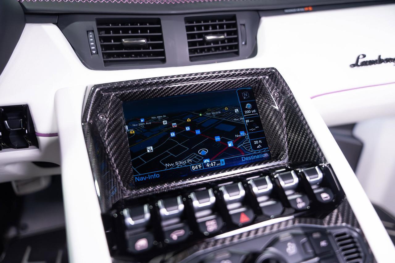 2020 Lamborghini Aventador SVJ Roadster Viola SE30 paint,painted "SVJ",Ad Personam interior,Sensonum audio,carbon galore & MORE Fort Lauderdale FL