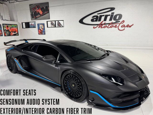 2020 Lamborghini Aventador SVJ comfort seats, Sensonum audio system, carbon galore AND MORE!! Fort Lauderdale FL
