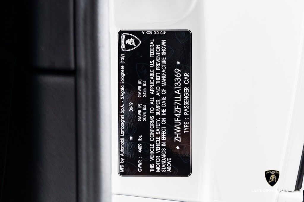 2020 Lamborghini Huracan EVO North Miami Beach FL