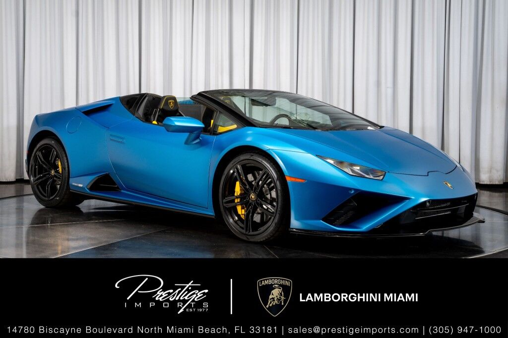 2020 Lamborghini Huracan EVO RWD Spyder