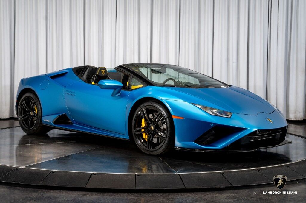 2020 Lamborghini Huracan EVO RWD Spyder North Miami Beach FL
