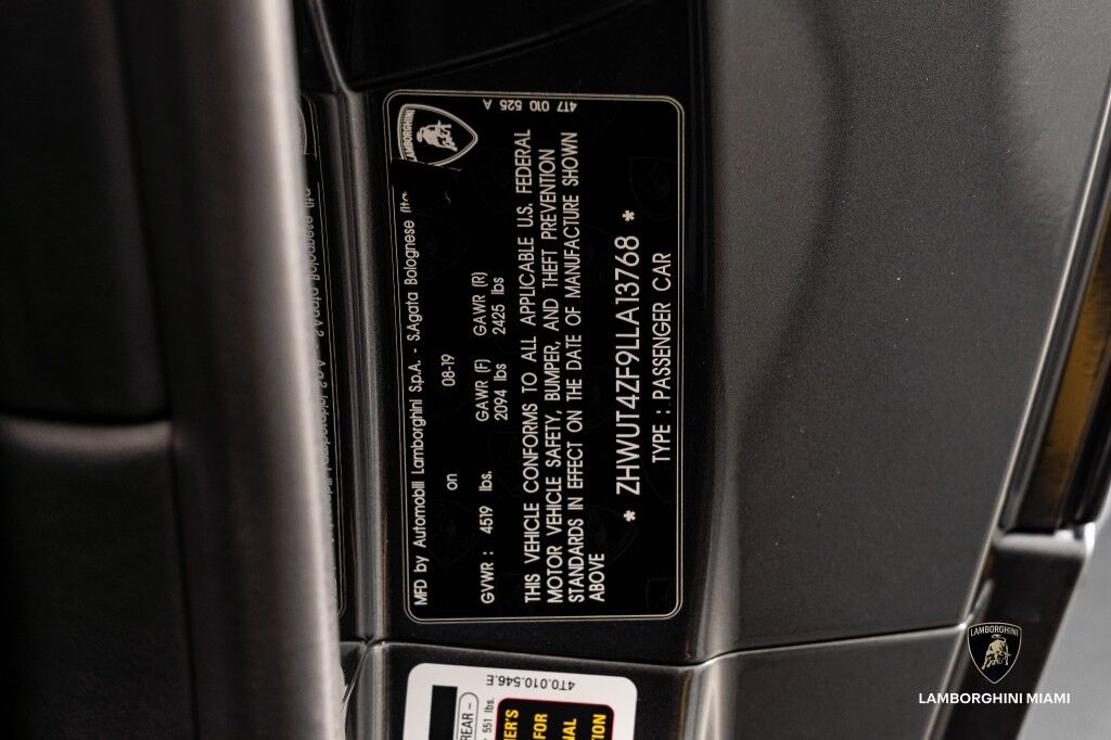 2020 Lamborghini Huracan EVO Spyder North Miami Beach FL