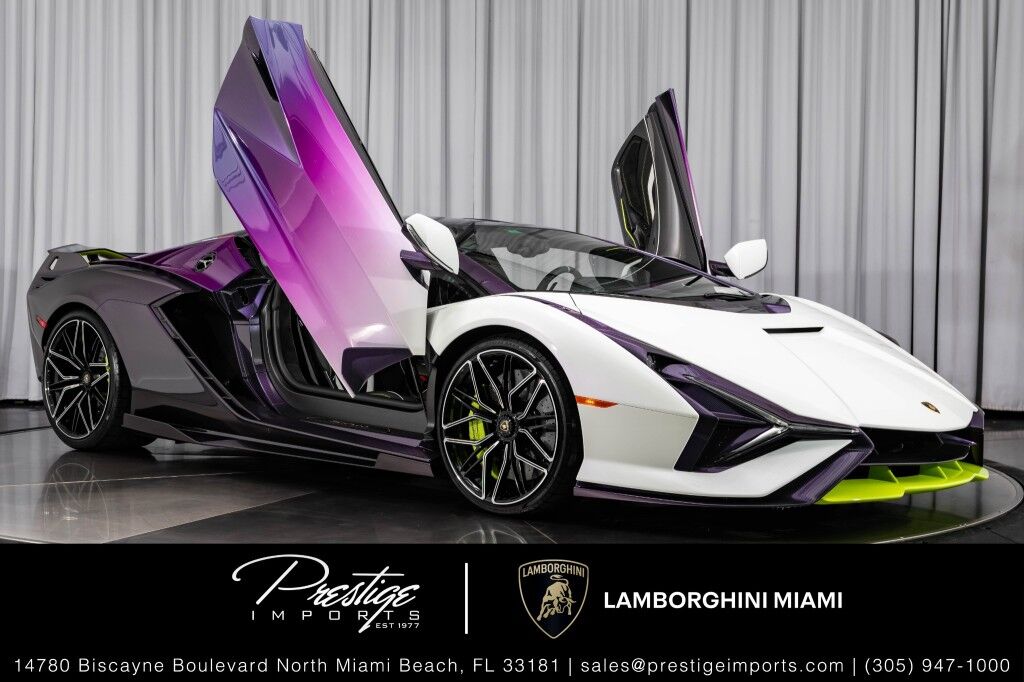 2020 Lamborghini Sian FKP 37 North Miami Beach FL