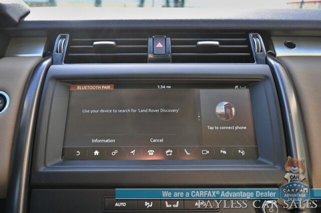 2020 Land Rover Discovery Landmark Edition / AWD / Front & Rear Heated Leather Seats / Heated Steering Wheel / Dual Sunroofs / Navigation / Meridian Speakers / Forward Collision & Blind Spot Alert / 3rd Row / Seats 7 / 21 MPG Anchorage AK