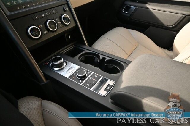 2020 Land Rover Discovery Landmark Edition / AWD / Front & Rear Heated Leather Seats / Heated Steering Wheel / Dual Sunroofs / Navigation / Meridian Speakers / Forward Collision & Blind Spot Alert / 3rd Row / Seats 7 / 21 MPG Anchorage AK