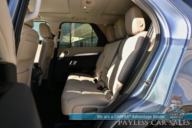2020 Land Rover Discovery Landmark Edition / AWD / Front & Rear Heated Leather Seats / Heated Steering Wheel / Dual Sunroofs / Navigation / Meridian Speakers / Forward Collision & Blind Spot Alert / 3rd Row / Seats 7 / 21 MPG Anchorage AK