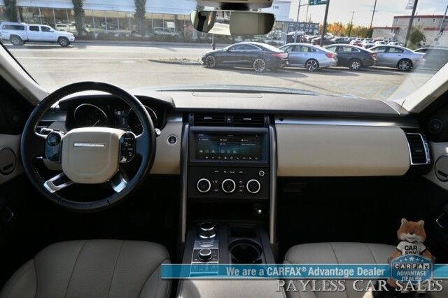 2020 Land Rover Discovery Landmark Edition / AWD / Front & Rear Heated Leather Seats / Heated Steering Wheel / Dual Sunroofs / Navigation / Meridian Speakers / Forward Collision & Blind Spot Alert / 3rd Row / Seats 7 / 21 MPG Anchorage AK