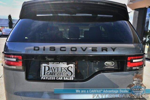 2020 Land Rover Discovery Landmark Edition / AWD / Front & Rear Heated Leather Seats / Heated Steering Wheel / Dual Sunroofs / Navigation / Meridian Speakers / Forward Collision & Blind Spot Alert / 3rd Row / Seats 7 / 21 MPG Anchorage AK