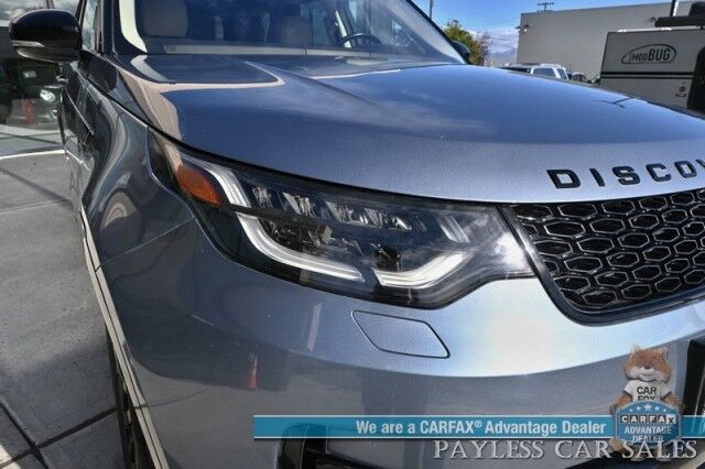 2020 Land Rover Discovery Landmark Edition / AWD / Front & Rear Heated Leather Seats / Heated Steering Wheel / Dual Sunroofs / Navigation / Meridian Speakers / Forward Collision & Blind Spot Alert / 3rd Row / Seats 7 / 21 MPG Anchorage AK