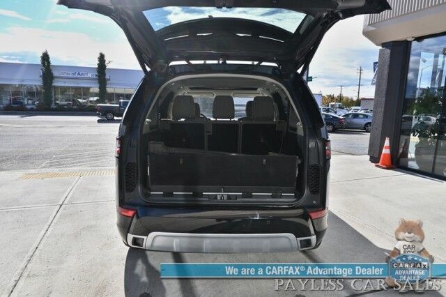 2020 Land Rover Discovery Landmark Edition / AWD / Front & Rear Heated Leather Seats / Heated Steering Wheel / Dual Sunroofs / Navigation / Meridian Speakers / Forward Collision & Blind Spot Alert / 3rd Row / Seats 7 / 21 MPG Anchorage AK