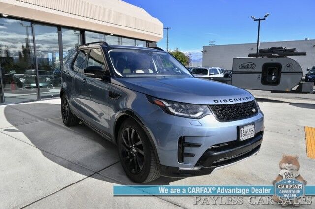 2020 Land Rover Discovery Landmark Edition / AWD / Front & Rear Heated Leather Seats / Heated Steering Wheel / Dual Sunroofs / Navigation / Meridian Speakers / Forward Collision & Blind Spot Alert / 3rd Row / Seats 7 / 21 MPG Anchorage AK