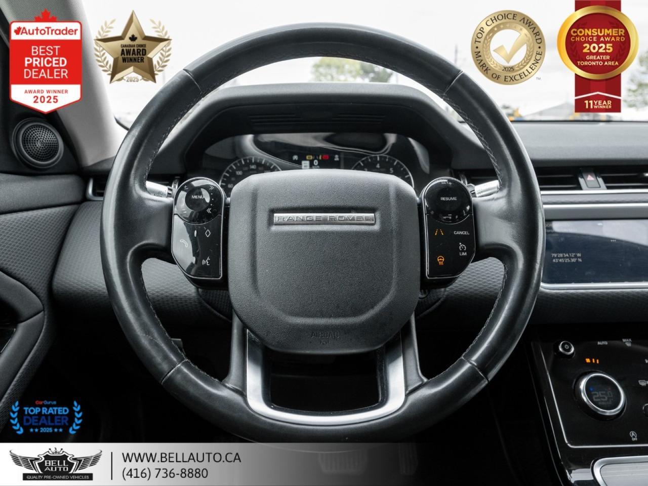 2020 Land Rover Range Rover Evoque S | NAVI | PANO | LTHR | BLKRMS | SRVCRCRDS Toronto ON